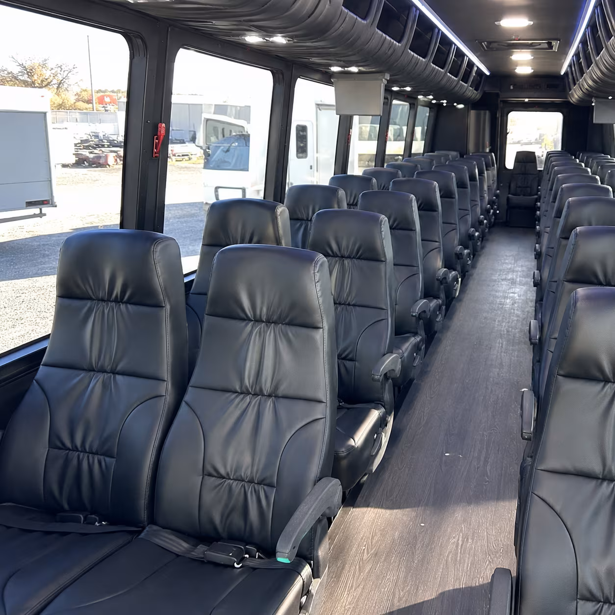 st charles airport transportation onboard seating