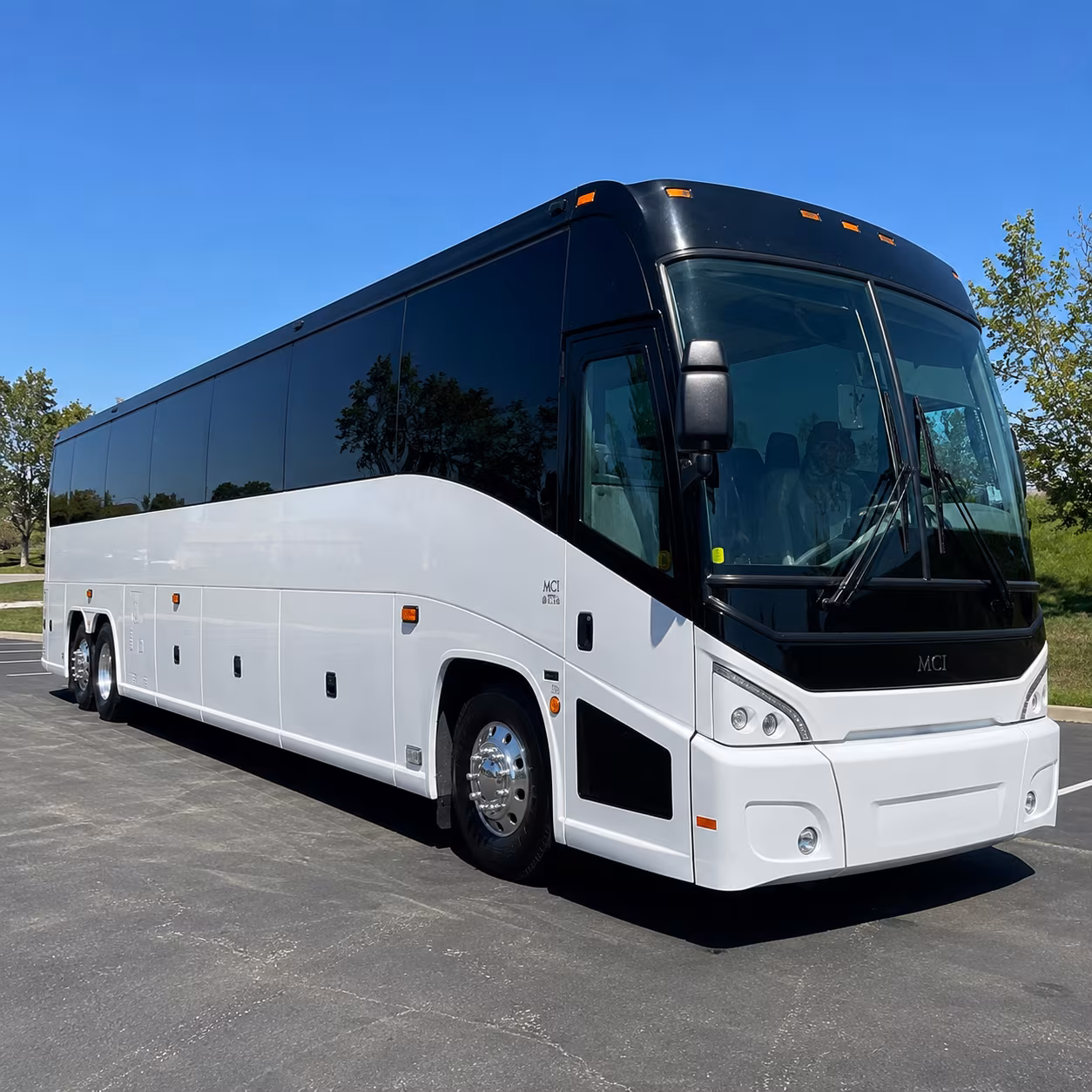 st charles charter bus rental exterior