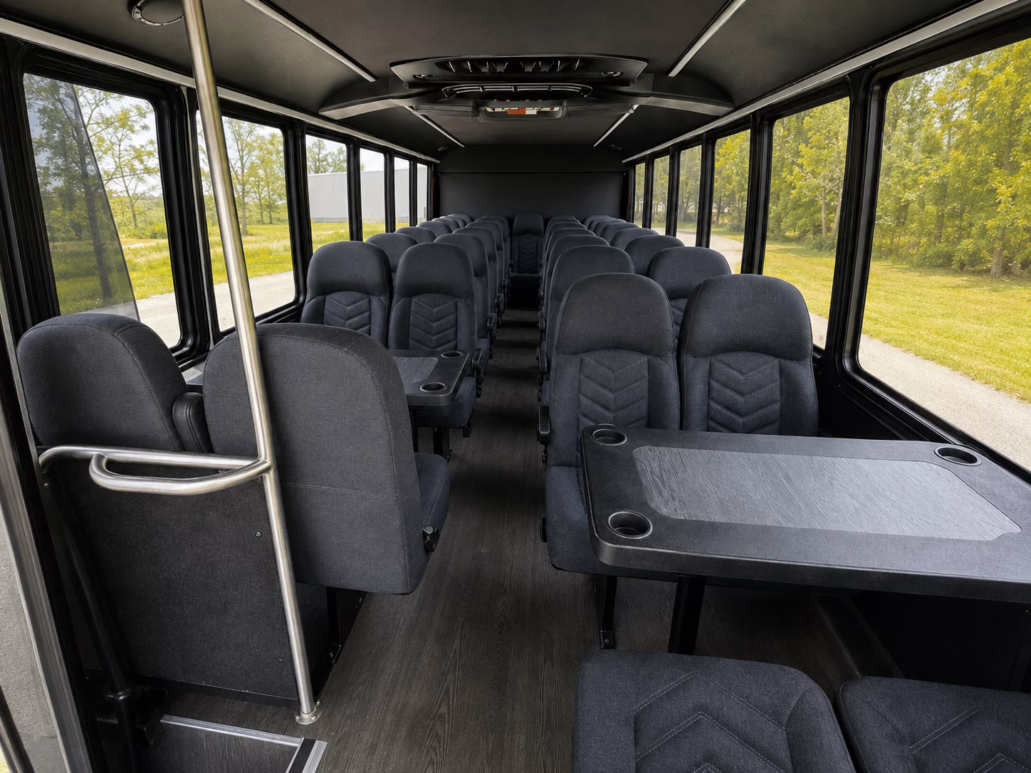 st charles corporate event transportation onboard seating